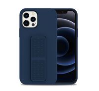 Image of Smart iGRIP Premium iPhone 12 Pro Silicone Grip Case Blue